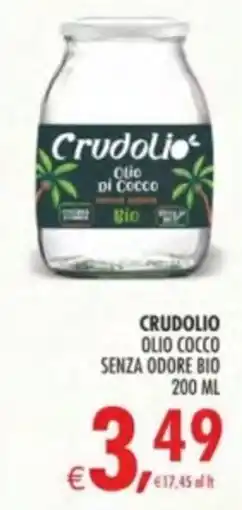 Deco Supermercati Crudolio Olio di Cocco offerta