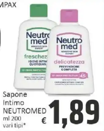 Paghi Poco Sapone Intimo NEUTROMED offerta