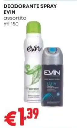 Pam DEODORANTE SPRAY EVIN offerta