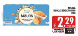 Deco Supermercati Misura Plumcake Yogurt Senza Zuccheri Aggiunti offerta