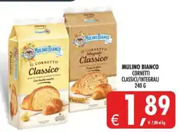 Deco Supermercati Mulino Bianco Cornetti Classici/Integrali offerta