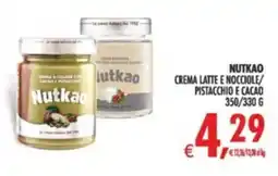 Deco Supermercati Nutkao Crema Latte e Nocciole offerta