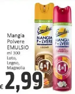 Paghi Poco Mangia Polvere EMULSIO offerta