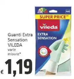 Paghi Poco Guanti Extra Sensation VILEDA offerta