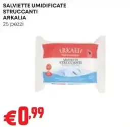 Pam Salviette umidificate struccanti Arkalia offerta