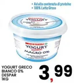 Interspar YOGURT GRECO MAGRO 0% DESPAR offerta
