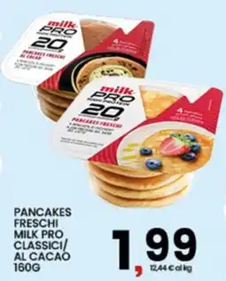 Interspar Pancakes freschi milk pro classici/al cacao offerta