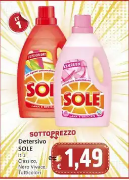 Paghi Poco Detersivo SOLE offerta
