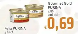 Paghi Poco Gourmet Gold PURINA offerta