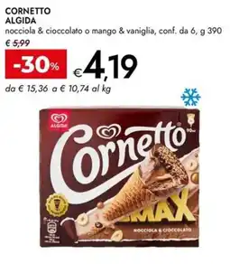Bennet Cornetto Algida offerta
