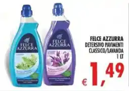 Deco Supermercati Felce Azzurra Detersivo Pavimenti Classico/Lavanda offerta