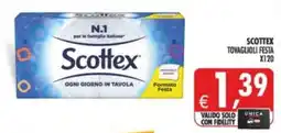 Deco Supermercati Scottex Tovaglioli Festa offerta
