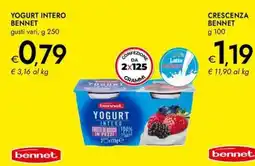 Bennet YOGURT INTERO BENNET offerta
