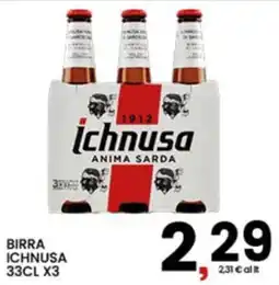 Interspar Birra Ichnusa offerta