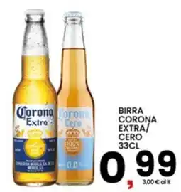 Interspar Birra Corona Extra/Cero offerta