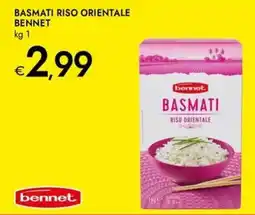 Bennet BASMATI RISO ORIENTALE bennet offerta