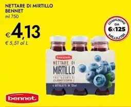 Bennet Nettare di mirtillo Bennet offerta