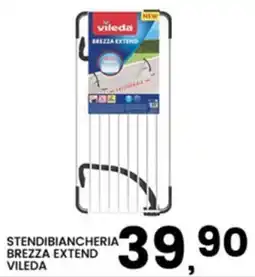 Interspar STENDIBIANCHERIA BREZZA EXTEND VILEDA offerta