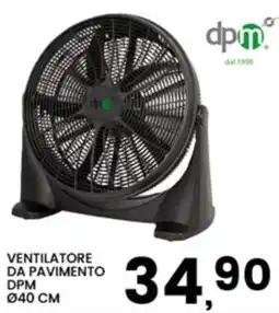 Interspar VENTILATORE DA PAVIMENTO DPM offerta
