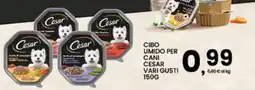 Interspar Cibo umido per cani Cesar offerta