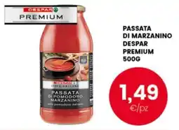 Interspar Despar Premium Passata di Pomodoro Marzanino offerta