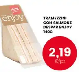 Interspar Tramezzini con salmone Despar Enjoy offerta