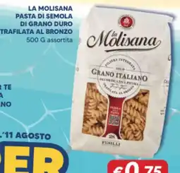 Supermercati Visotto La Molisana Pasta di Semola di Grano Duro offerta