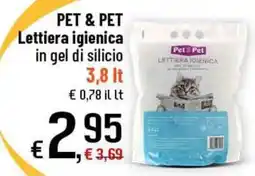 Famila Superstore Pet & Pet Lettiera igienica in gel di silicio offerta