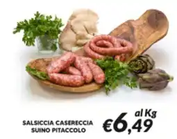 Supermercati Visotto SALSICCIA CASERECCIA SUINO PITACCOLO offerta