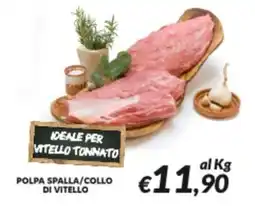 Supermercati Visotto POLPA SPALLA/COLLO DI VITELLO offerta