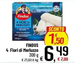 Famila Superstore Findus 4 Fiori di Merluzzo offerta