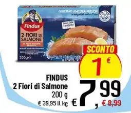 Famila Superstore Findus 2 Fiori di Salmone offerta