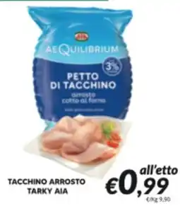 Supermercati Visotto AEQUILIBRIUM PETTO DI TACCHINO offerta
