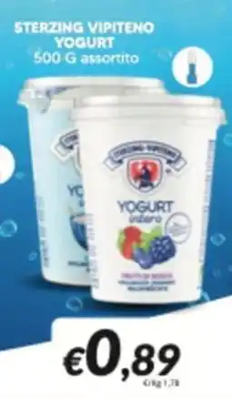 Supermercati Visotto STERZING VIPITENO YOGURT offerta