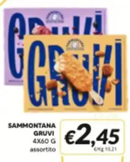 Supermercati Visotto Sammontana Gruvi offerta