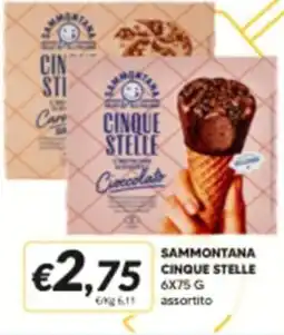Supermercati Visotto Sammontana Cinque Stelle offerta