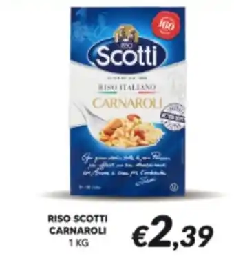 Supermercati Visotto Riso Scotti Carnaroli offerta