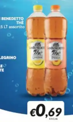 Supermercati Visotto San Benedetto Thè offerta