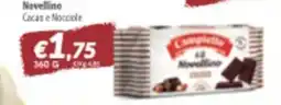 Supermercati Visotto Campicello Novellino Cacao e Nocciole offerta