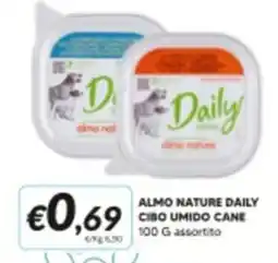 Supermercati Visotto ALMO NATURE DAILY CIBO UMIDO CANE offerta