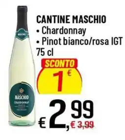 Famila Superstore Cantine Maschio Chardonnay offerta