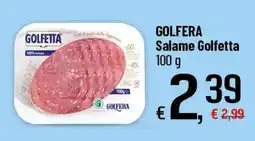 Famila Superstore Salame Golfetta offerta