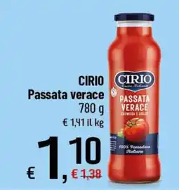 Famila Superstore Passata verace Cirio offerta