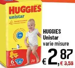 Famila Superstore HUGGIES Unistar offerta