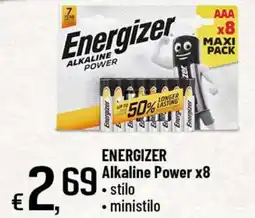 Famila Superstore ENERGIZER Alkaline Power offerta