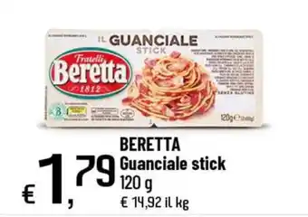 Famila Superstore BERETTA Guanciale stick offerta