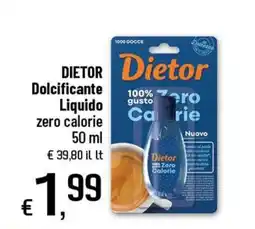 Famila Superstore Dietor Dolcificante Liquido offerta