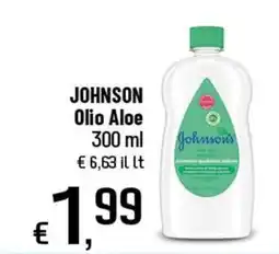 Famila Superstore JOHNSON Olio Aloe offerta