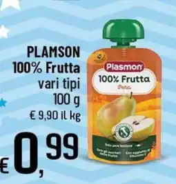 Famila Superstore Plasmon 100% Frutta offerta