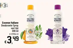 Famila Superstore Essenze Italiane Deodorante Spray offerta